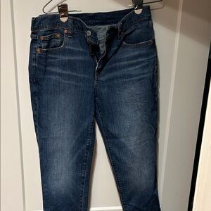 GAP Dark Blue Straight Leg Women's Jeans